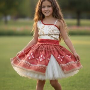 Vestido Inspirado en Moana 2