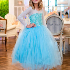 Vestido Elsa - Aventura congelada