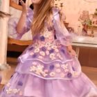 Vestido Isabela Madrigal Deluxe – Inspirado en Encanto 3