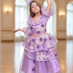 Vestido Isabela Madrigal Deluxe – Inspirado en Encanto