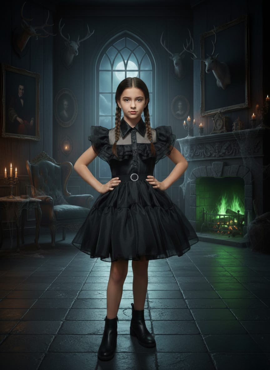 Vestido Wednesday