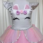 Vestido Unicornio largo/ falda de tul 2