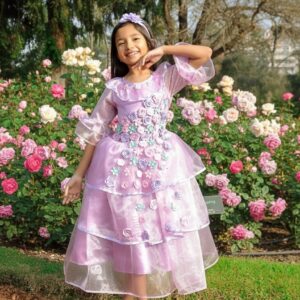 Vestido inspirado en Isabela Madrigal - Encanto