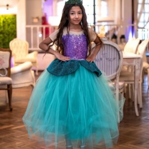 Vestido inspirado en La Sirenita